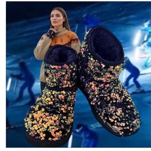 UGG Sequin Winter Boots - Multicolor